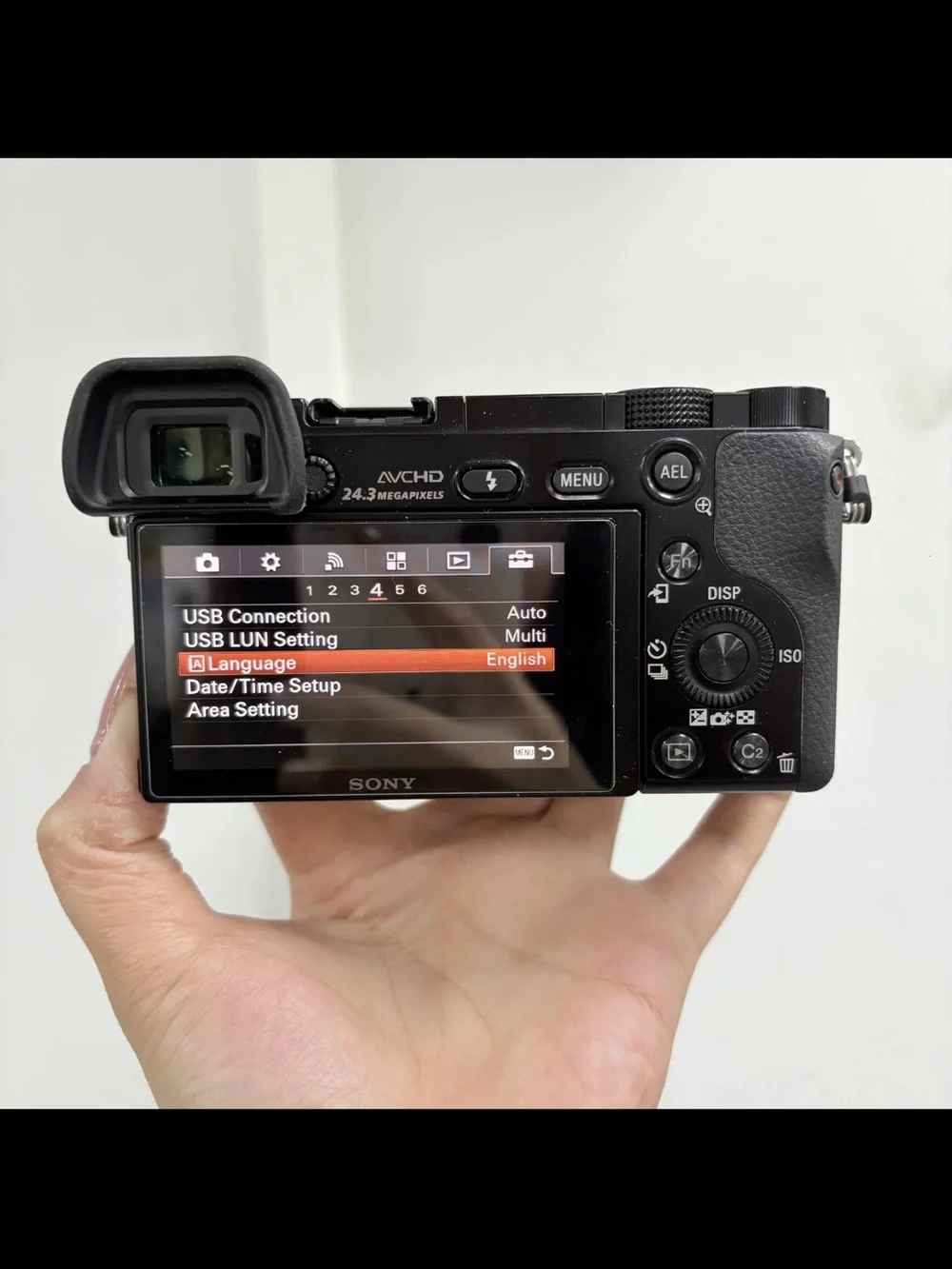 Sony Alpha 6000 Black Mirrorless Camera with 16-50mm Lens